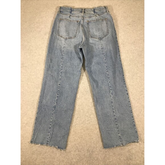 Abercrombie Fitch Jeans Women 31/12R The 90’s Relaxed High Rise Curve Love - Picture 4 of 12